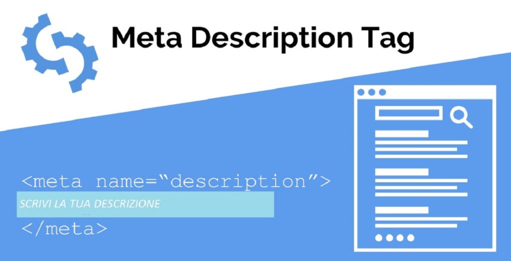 meta tag description meta tag description cos'è? nel seo web marketing a che serve?
